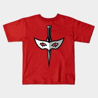 Joker Mask and Dagger Kids T-Shirt